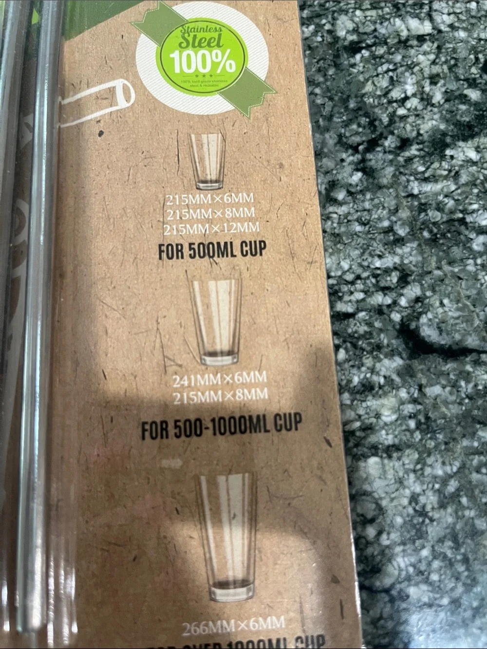 & Health Stainless Steel Reusable Straws - Silver missing one